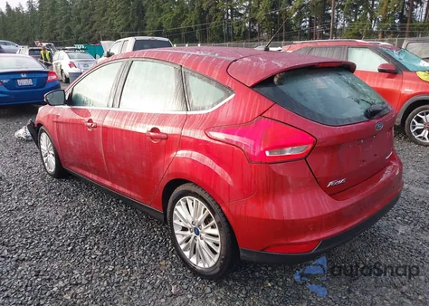 2017 Ford Focus Titanium из США, поврежденный, VIN 1FADP3N29HL272572